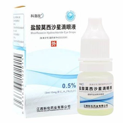 מוקסיפלוקסין הידרוכלוריד טיפות עיניים